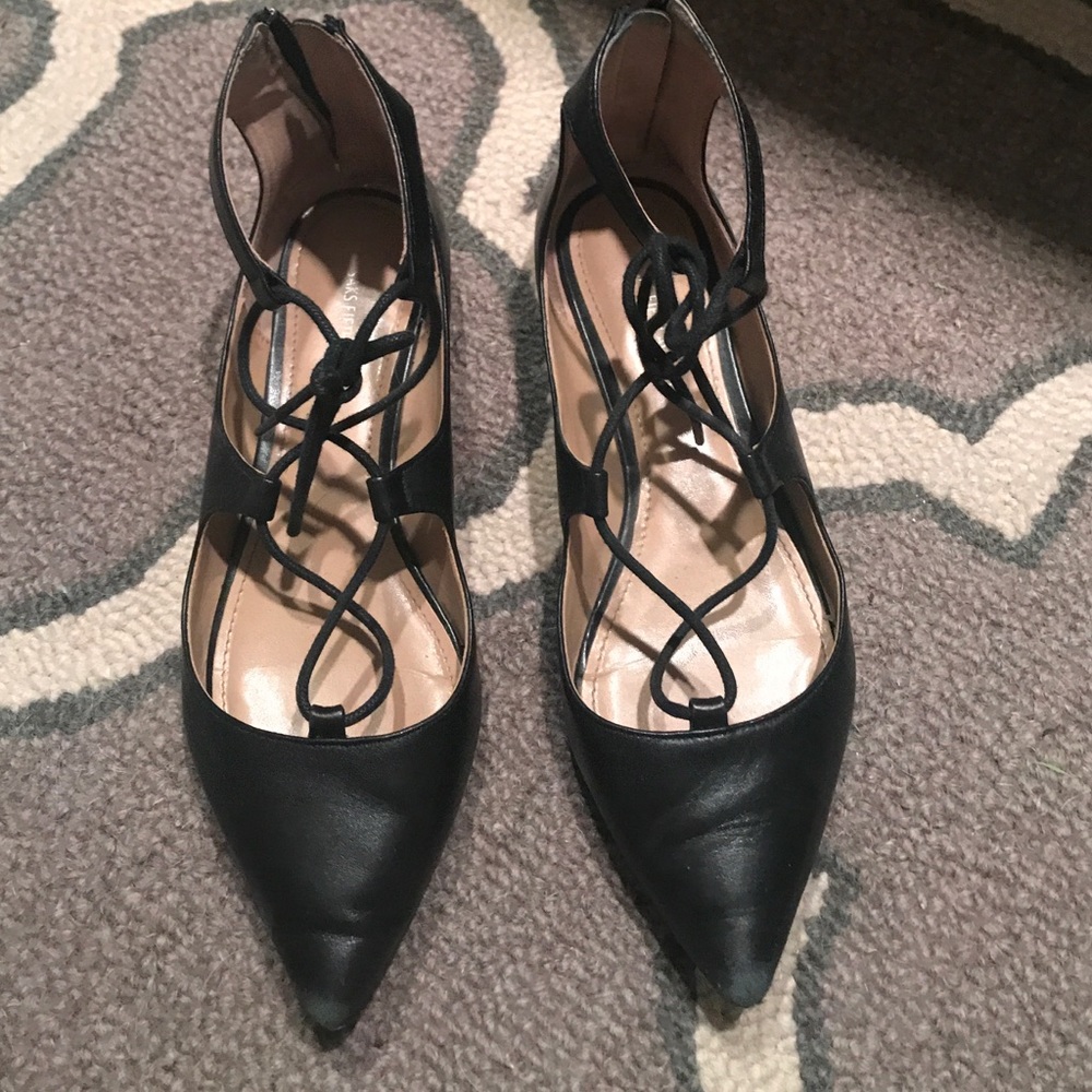 Black flats